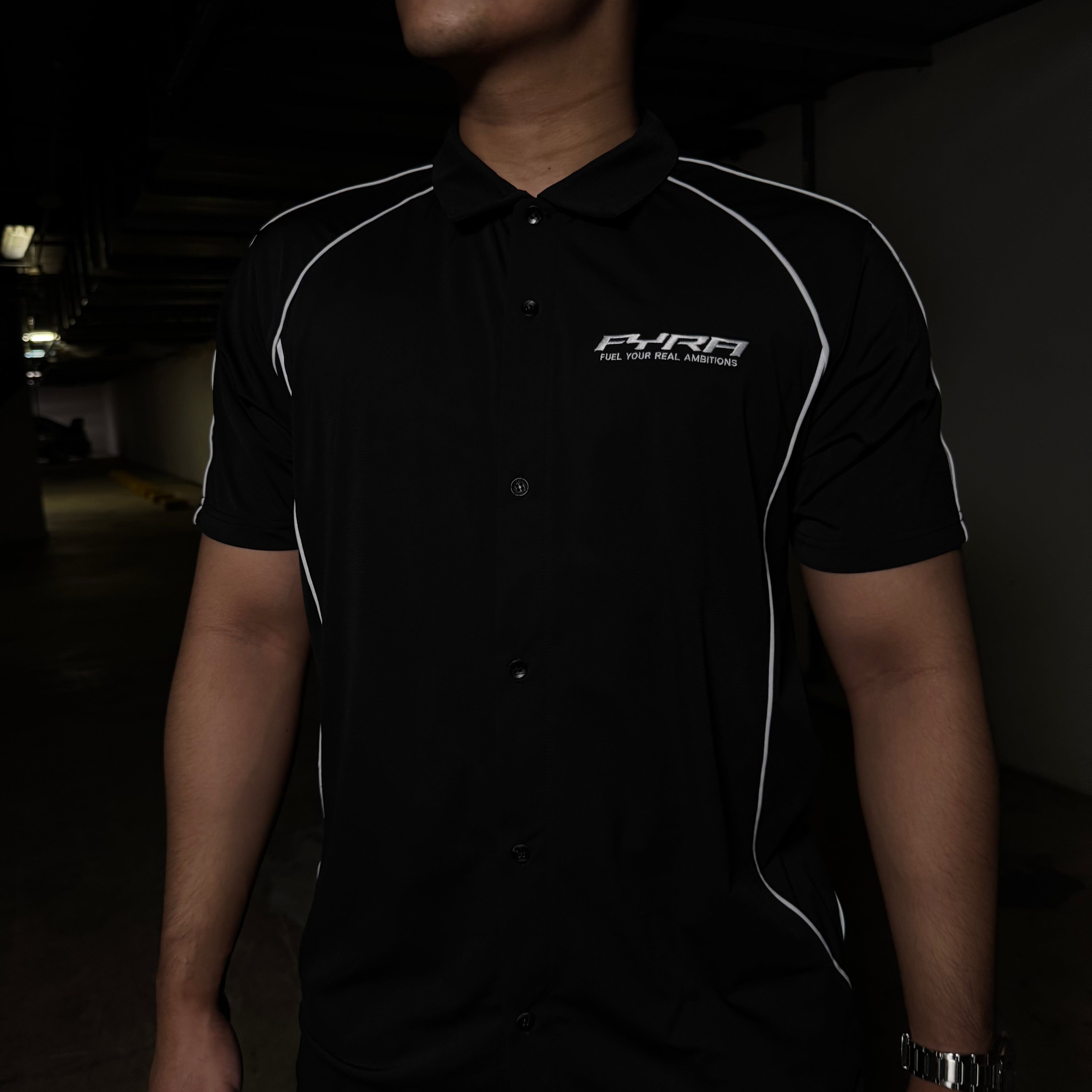 FYRA 001 - Collared Performance Tee